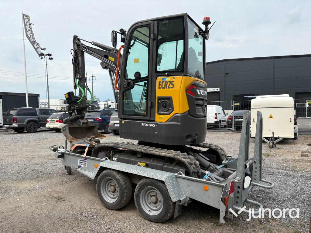Мини-экскаватор Grävmaskin Volvo ECR25D Electric: фото 10