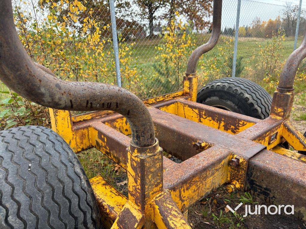 Лесной прицеп Skogsvagn - Moheda, 10 ton, med kran: фото 9