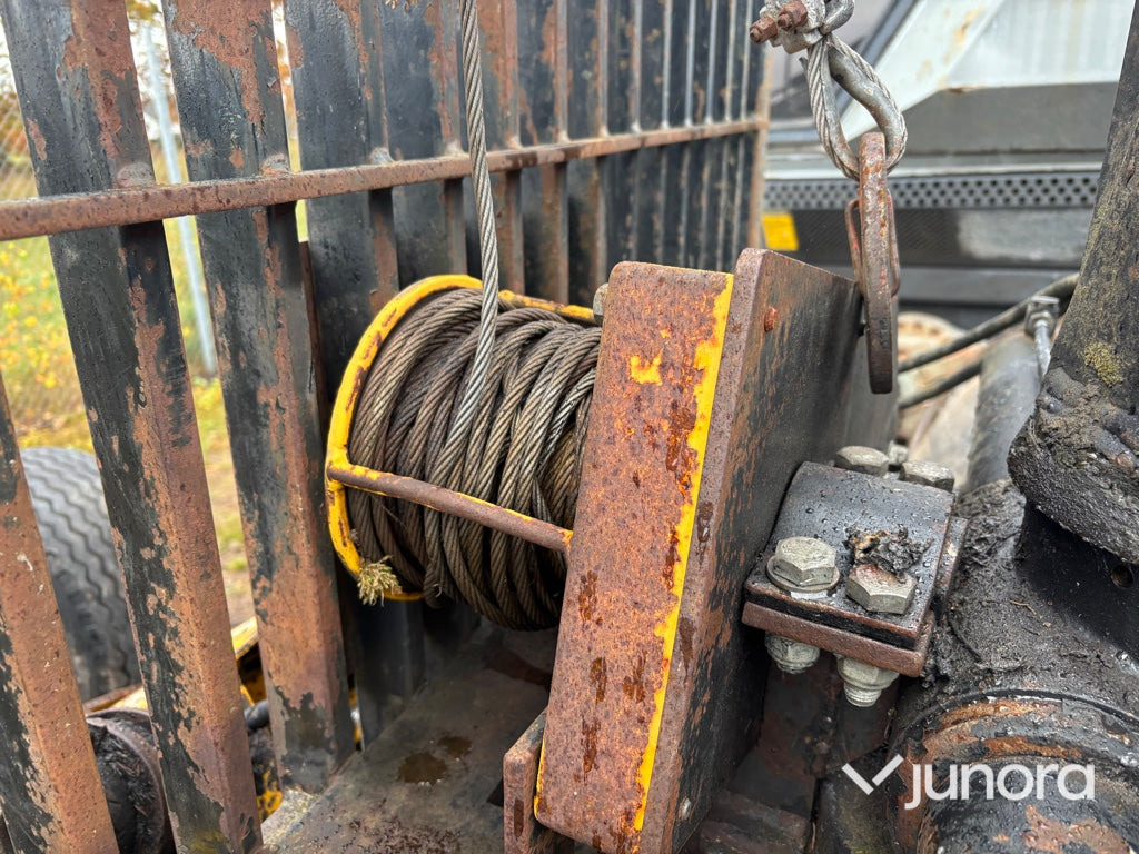 Лесной прицеп Skogsvagn - Moheda, 10 ton, med kran: фото 8