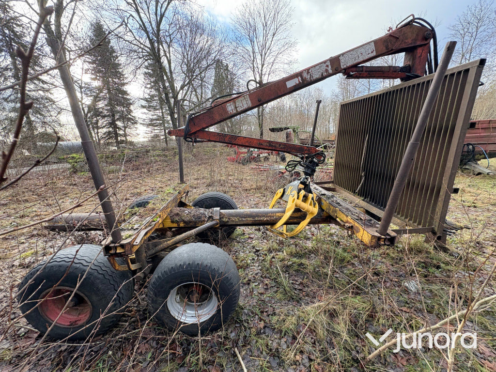 Лесной прицеп Skogsvagn med kran - Moheda FMV 2200, enkelteleskopisk: фото 6 Лесной прицеп Skogsvagn med kran - Moheda FMV 2200, enkelteleskopisk: фото 6