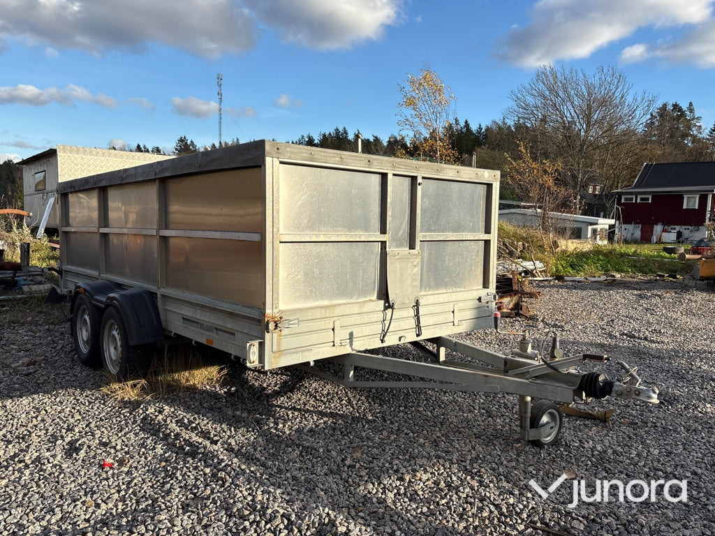 Slaktvagn - Igass 2 TON Combi - Прицеп бортовой/ Платформа: фото 4 Slaktvagn - Igass 2 TON Combi - Прицеп бортовой/ Платформа: фото 4