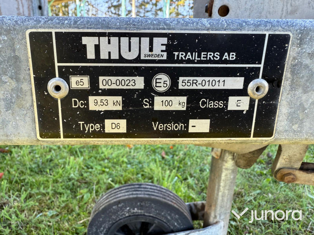 Прицеп для легкового автомобиля Släp - Thule LV1000: фото 7