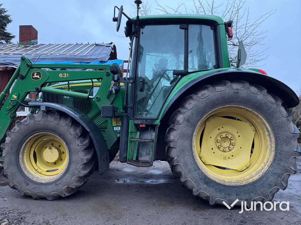 Traktor - John Deere 6320, med frontlastare 631 - Трактор: фото 2 Traktor - John Deere 6320, med frontlastare 631 - Трактор: фото 2