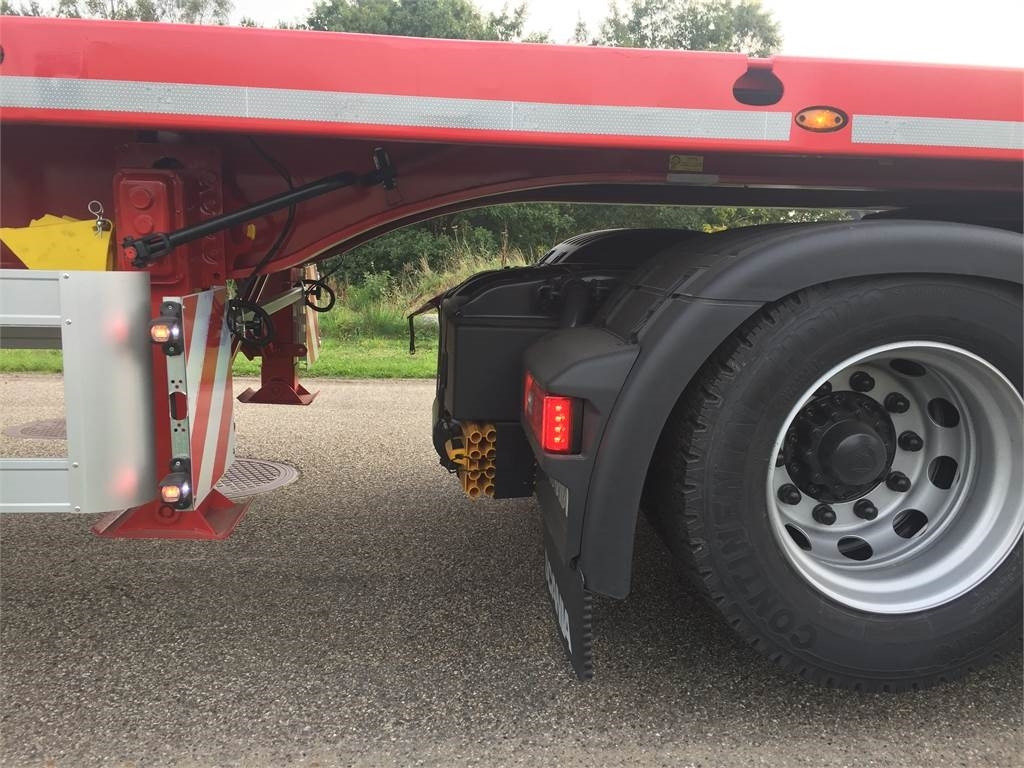 Hangler SVS 480 RH 200 4 akslet sværlast ligeud trailer - Полуприцеп бортовой/ Платформа: фото 5 Hangler SVS 480 RH 200 4 akslet sværlast ligeud trailer - Полуприцеп бортовой/ Платформа: фото 5