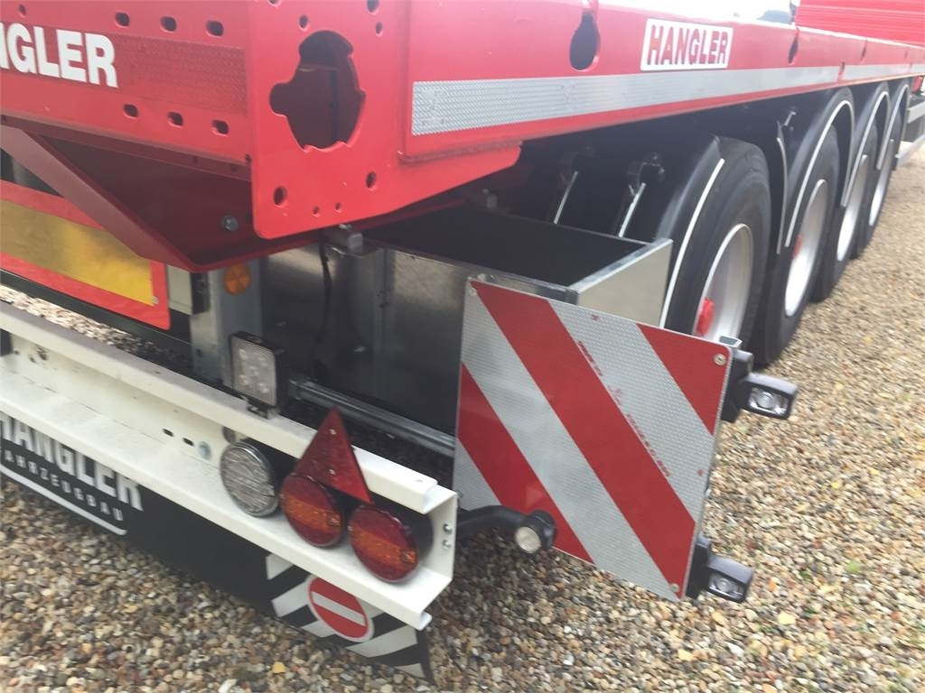 Hangler SVS 480 RH 200 4 akslet sværlast ligeud trailer - Полуприцеп бортовой/ Платформа: фото 4 Hangler SVS 480 RH 200 4 akslet sværlast ligeud trailer - Полуприцеп бортовой/ Платформа: фото 4