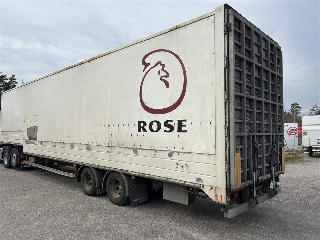 Leci 13,6 mtr. box læsserampe - Полуприцеп-автовоз: фото 5 Leci 13,6 mtr. box læsserampe - Полуприцеп-автовоз: фото 5