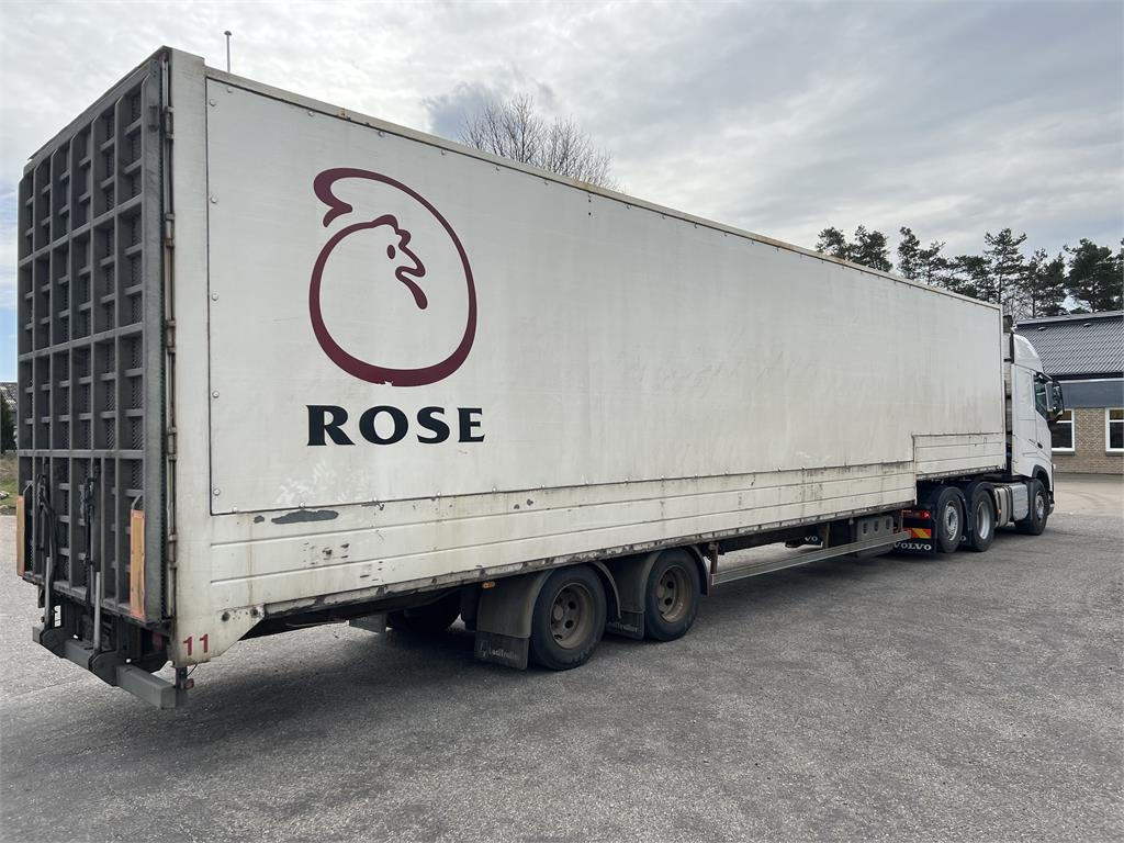 Leci 13,6 mtr. box læsserampe - Полуприцеп-фургон: фото 5 Leci 13,6 mtr. box læsserampe - Полуприцеп-фургон: фото 5