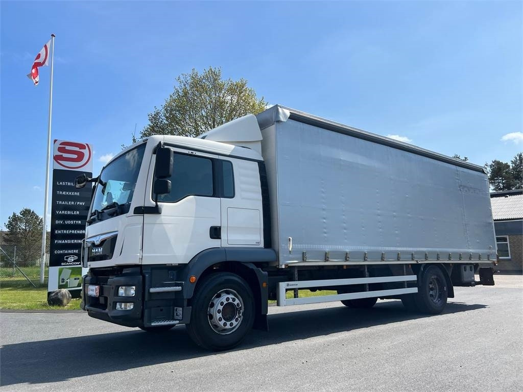 MAN TGM 18-340 BL - Тентованный грузовик: фото 1 MAN TGM 18-340 BL - Тентованный грузовик: фото 1