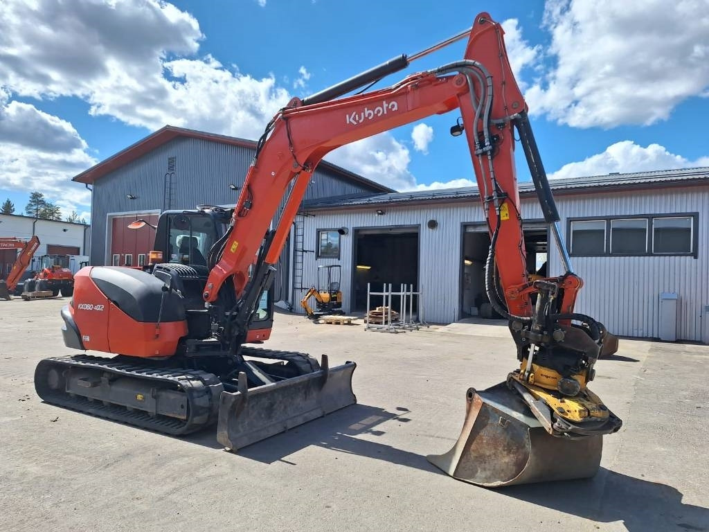 Kubota KX080-4a2 PYÖRITTÄJÄLLÄ - Мини-экскаватор: фото 5 Kubota KX080-4a2 PYÖRITTÄJÄLLÄ - Мини-экскаватор: фото 5