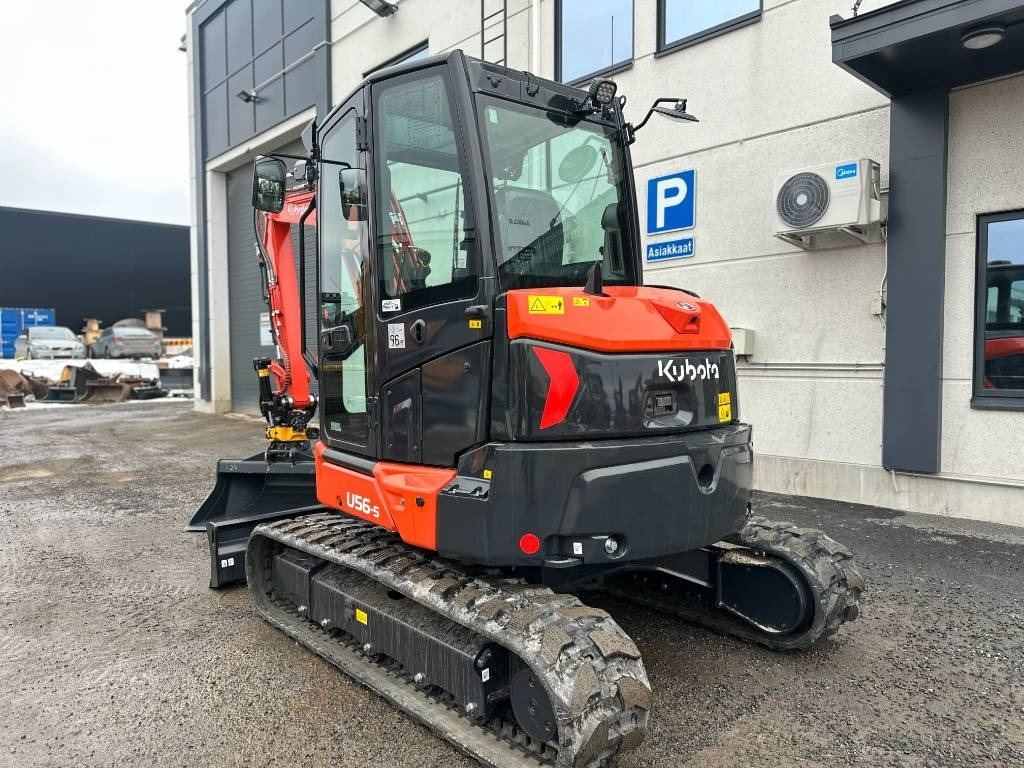 Kubota U 56-5 Uusi varusteilla - Мини-экскаватор: фото 2 Kubota U 56-5 Uusi varusteilla - Мини-экскаватор: фото 2