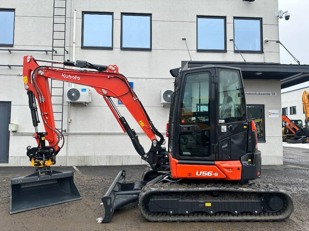 Kubota U 56-5 Uusi varusteilla - Мини-экскаватор: фото 1 Kubota U 56-5 Uusi varusteilla - Мини-экскаватор: фото 1