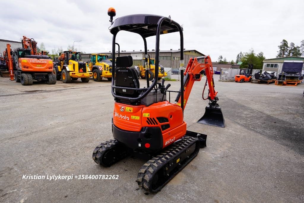 Kubota U17-3a EX-DEMO - Мини-экскаватор: фото 5 Kubota U17-3a EX-DEMO - Мини-экскаватор: фото 5