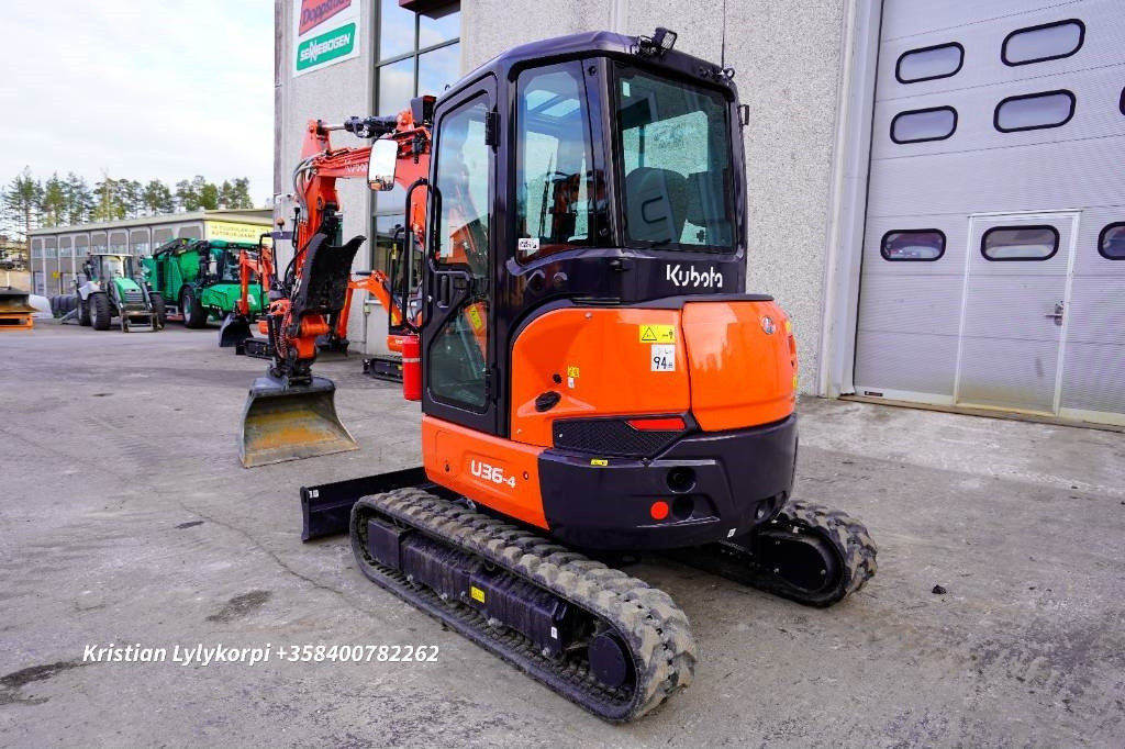 Kubota U36-4 MARGINAALIVEROLLINEN - Мини-экскаватор: фото 2 Kubota U36-4 MARGINAALIVEROLLINEN - Мини-экскаватор: фото 2