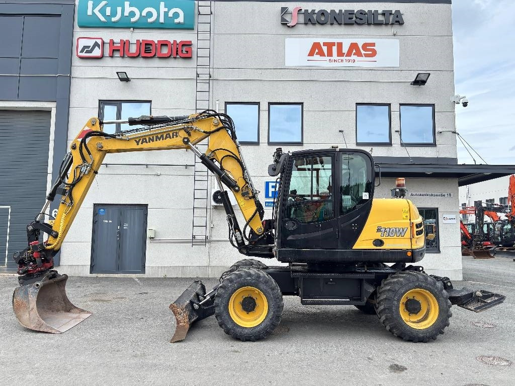 Yanmar B110W PYÖRITTÄJÄLLÄ - Колёсный экскаватор: фото 1 Yanmar B110W PYÖRITTÄJÄLLÄ - Колёсный экскаватор: фото 1