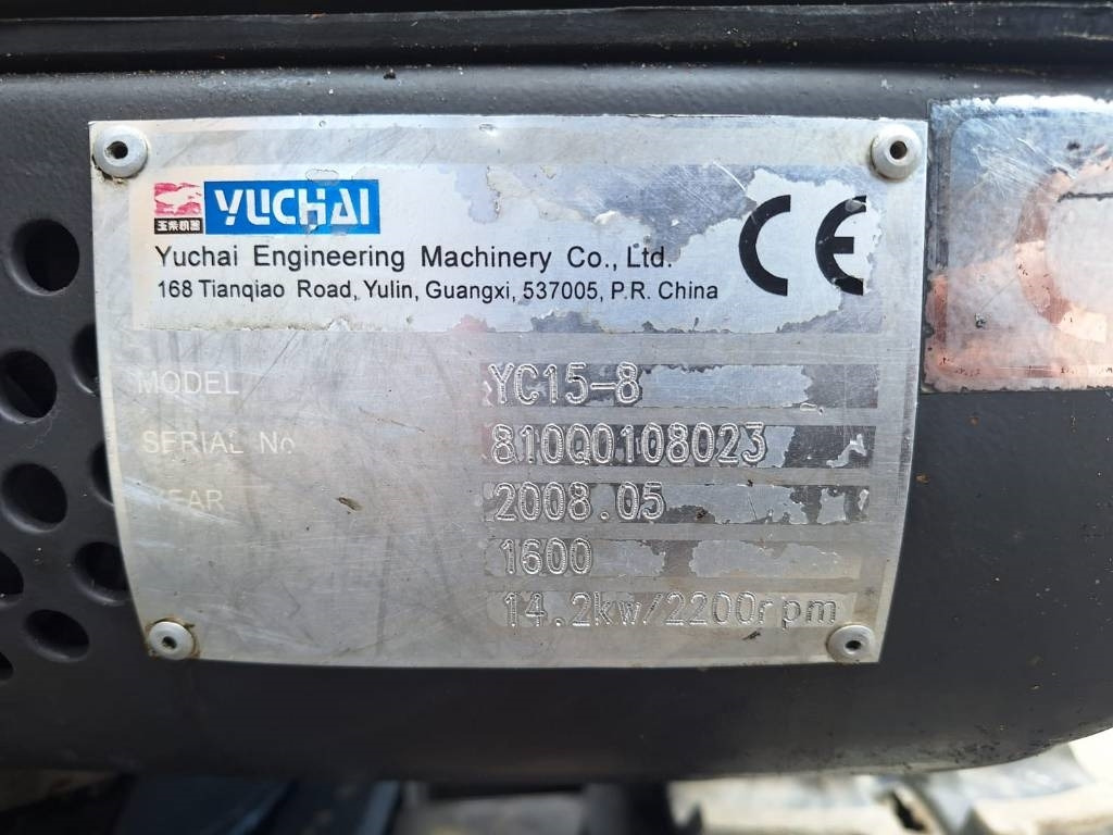 Мини-экскаватор Yuchai YC15-8 PIKALIITIN+KAUHA: фото 10