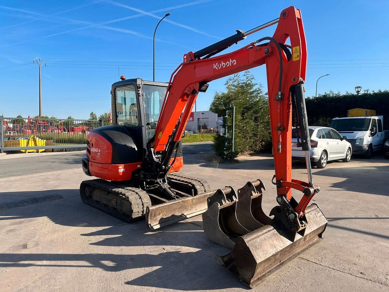 Kubota KX042-4. 3 Löffel. - Мини-экскаватор: фото 3 Kubota KX042-4. 3 Löffel. - Мини-экскаватор: фото 3
