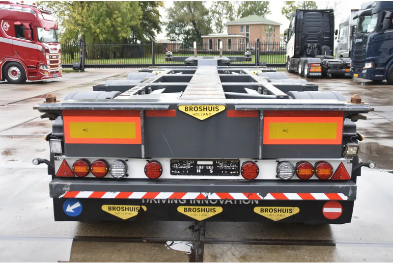 Broshuis 3UCC-39/45 MFCC - SAF AXLES - 2 x EXTENDABLE - DISC BRAKES - LIKE NEW ! - Полуприцеп-контейнеровоз/ Сменный кузов: фото 3 Broshuis 3UCC-39/45 MFCC - SAF AXLES - 2 x EXTENDABLE - DISC BRAKES - LIKE NEW ! - Полуприцеп-контейнеровоз/ Сменный кузов: фото 3