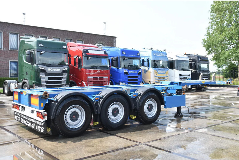 Broshuis MFCC - LIFT AXLE - SAF AXLES - DISC BRAKES - 2 x EXTENDABLE - EXCELLENT CONDITION - - Полуприцеп-контейнеровоз/ Сменный кузов: фото 2 Broshuis MFCC - LIFT AXLE - SAF AXLES - DISC BRAKES - 2 x EXTENDABLE - EXCELLENT CONDITION - - Полуприцеп-контейнеровоз/ Сменный кузов: фото 2