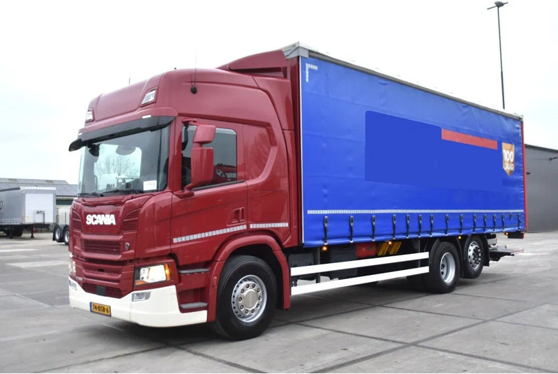 Scania P280 NGS 6X2*4 - NEW TACHO - SLIDING CURTAINS/ROOF - 251 TKM - WHEELBASE: 515 CM - DHOLLANDIA - TOP CONDITION - - Тентованный грузовик: фото 1 Scania P280 NGS 6X2*4 - NEW TACHO - SLIDING CURTAINS/ROOF - 251 TKM - WHEELBASE: 515 CM - DHOLLANDIA - TOP CONDITION - - Тентованный грузовик: фото 1