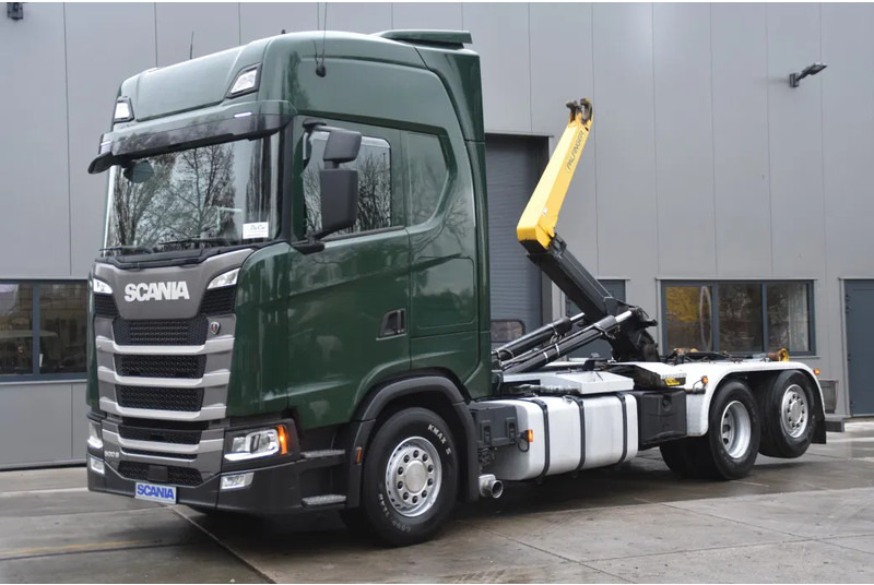 Scania S500 NGS 6x2*4 - HOOKLIFT - RETARDER - 477 TKM - PARK. AIRCO - WHEELBASE: 475 CM - PTO - EXCELLENT CONDITION - - Крюковой мультилифт: фото 1 Scania S500 NGS 6x2*4 - HOOKLIFT - RETARDER - 477 TKM - PARK. AIRCO - WHEELBASE: 475 CM - PTO - EXCELLENT CONDITION - - Крюковой мультилифт: фото 1