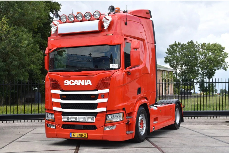 Scania R450 NGS 4x2NB - RETARDER - NEW TACHO - FULL AIR - PARK. AIRCO - PTO - LEATHER SEATS - 2 x FUEL TANKS - EXCELLENT CONDITION - - Тягач: фото 1 Scania R450 NGS 4x2NB - RETARDER - NEW TACHO - FULL AIR - PARK. AIRCO - PTO - LEATHER SEATS - 2 x FUEL TANKS - EXCELLENT CONDITION - - Тягач: фото 1