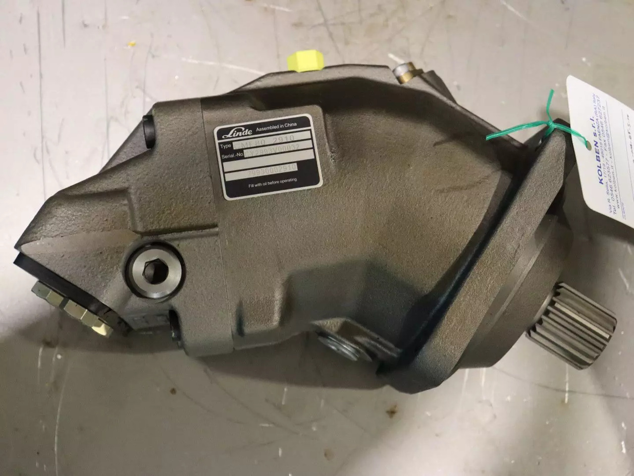 LINDE CMF80 2910 - Гидравлический мотор для Строительной техники: фото 1 LINDE CMF80 2910 - Гидравлический мотор для Строительной техники: фото 1