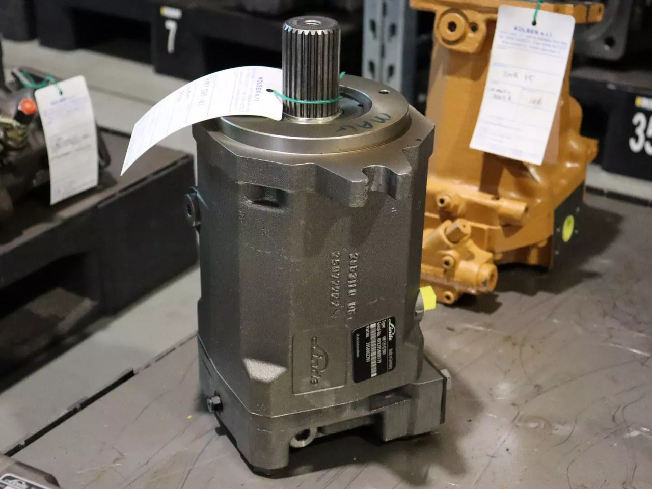 LINDE HMF 135-02 - Гидравлический мотор для Строительной техники: фото 1 LINDE HMF 135-02 - Гидравлический мотор для Строительной техники: фото 1