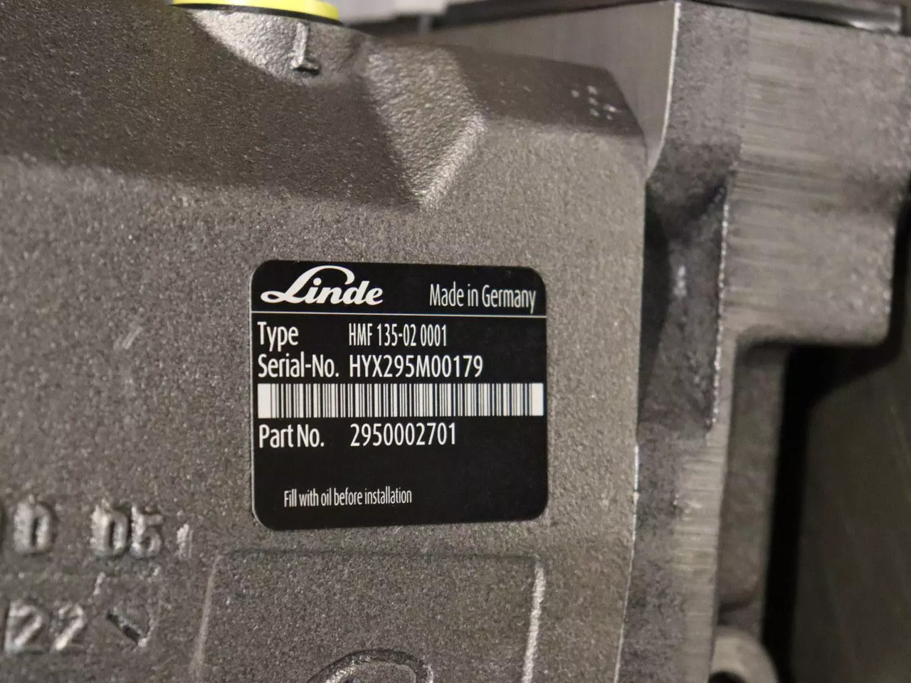 LINDE HMF 135-02 - Гидравлический мотор для Строительной техники: фото 4 LINDE HMF 135-02 - Гидравлический мотор для Строительной техники: фото 4