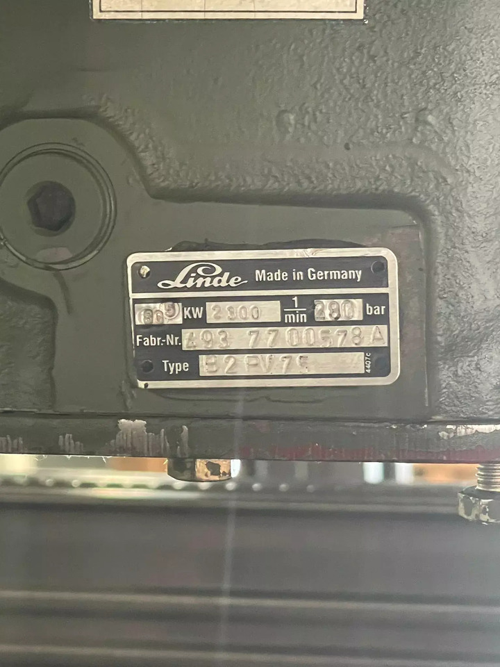 Linde B2PV75 - Гидравлический насос для Погрузочно-разгрузочной техники: фото 5 Linde B2PV75 - Гидравлический насос для Погрузочно-разгрузочной техники: фото 5