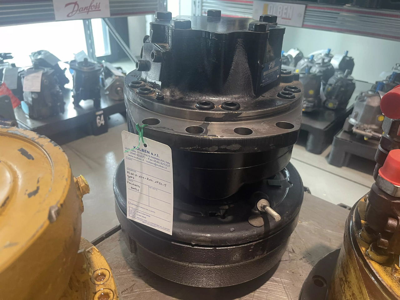 POCLAIN MS11-0-121-R11-1P22-5DEFJ - Гидравлический мотор для Строительной техники: фото 2 POCLAIN MS11-0-121-R11-1P22-5DEFJ - Гидравлический мотор для Строительной техники: фото 2