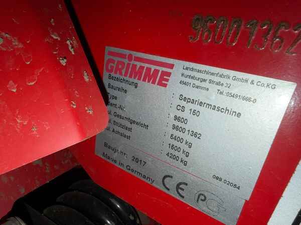 Grimme CS 150 RotaPower - Картофелеуборочный комбайн: фото 2 Grimme CS 150 RotaPower - Картофелеуборочный комбайн: фото 2