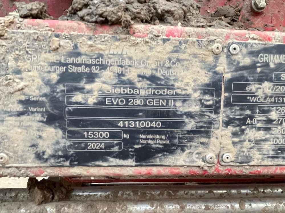 Grimme EVO 280 GEN II - Комбайн: фото 4 Grimme EVO 280 GEN II - Комбайн: фото 4