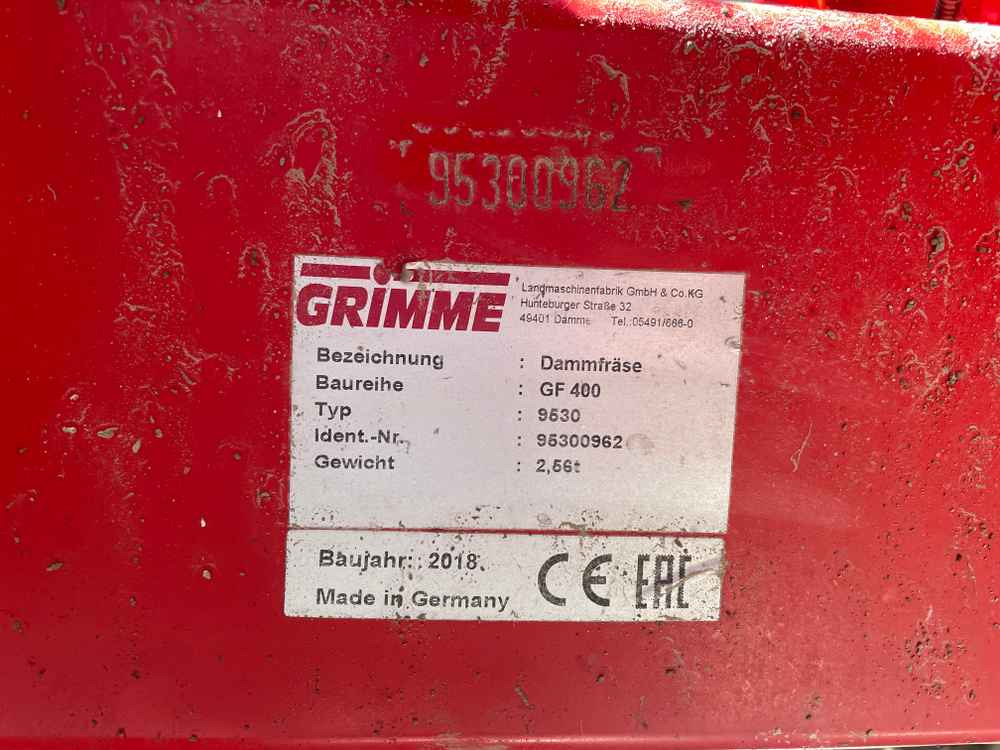 Grimme GF 400 - Комбайн: фото 5 Grimme GF 400 - Комбайн: фото 5