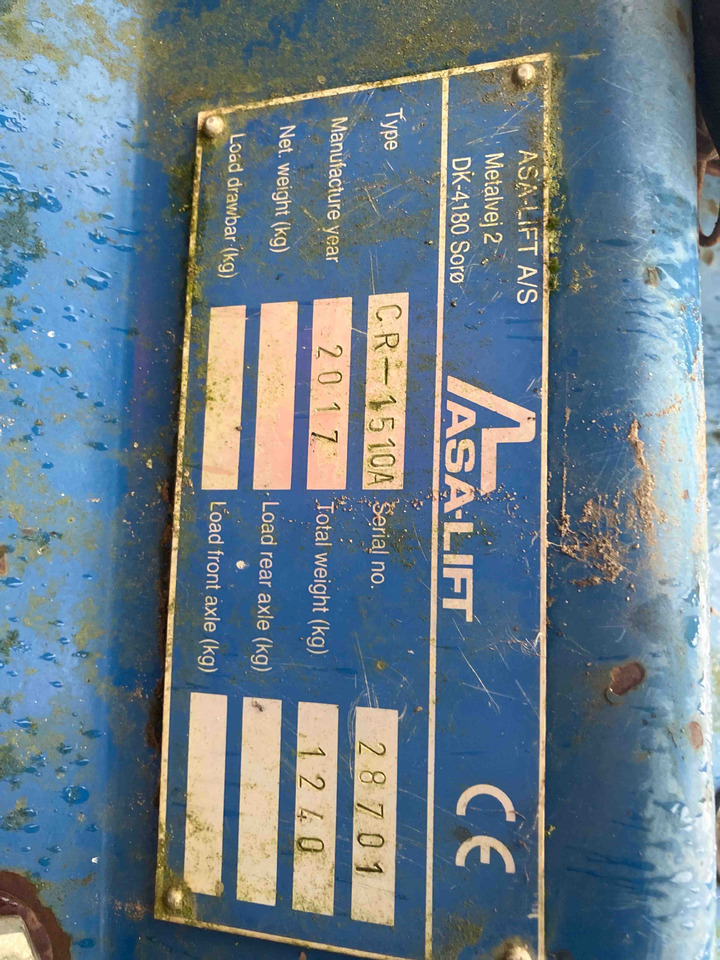 ASA-Lift CR-1510A - Уборочная машина для винограда: фото 3 ASA-Lift CR-1510A - Уборочная машина для винограда: фото 3