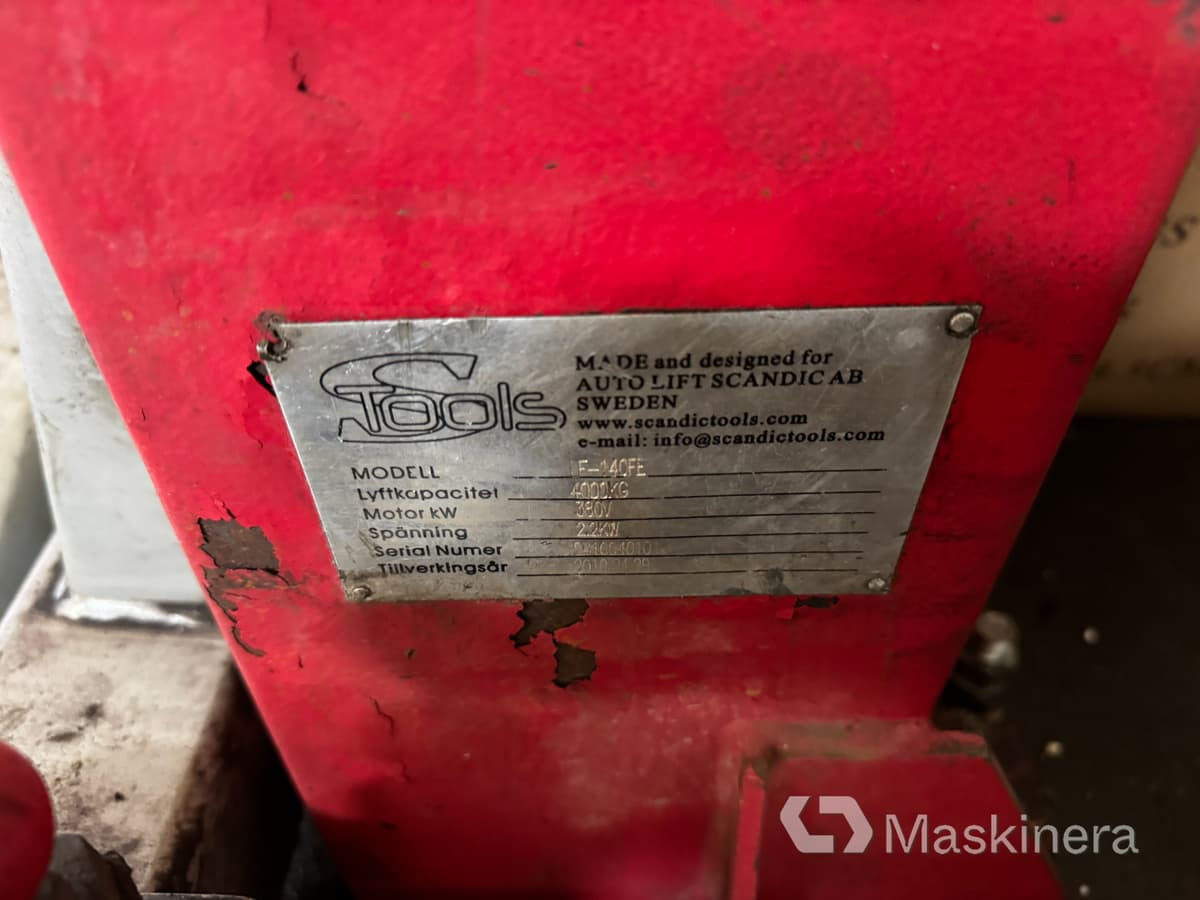 STools Tvåpelarlyft ScandicTools LF-140FE - Другая техника: фото 3 STools Tvåpelarlyft ScandicTools LF-140FE - Другая техника: фото 3