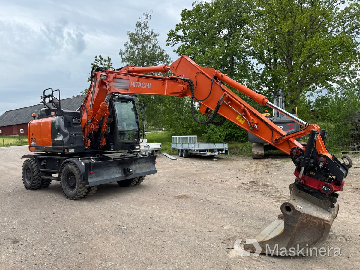Hjulgrävare Hitachi Zaxis 140W med redskap - Гусеничный экскаватор: фото 3 Hjulgrävare Hitachi Zaxis 140W med redskap - Гусеничный экскаватор: фото 3