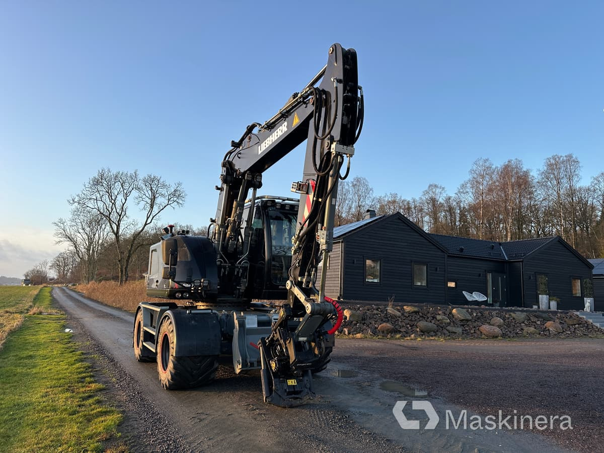 Hjulgrävare Liebherr A916 Compact Litronic med grävsystem - Гусеничный экскаватор: фото 2 Hjulgrävare Liebherr A916 Compact Litronic med grävsystem - Гусеничный экскаватор: фото 2