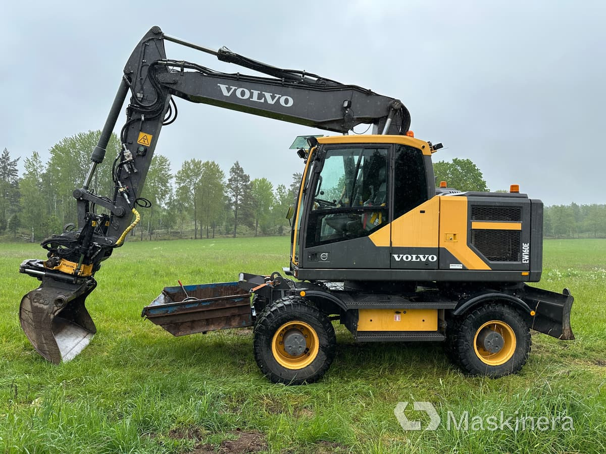 Hjulgrävare Volvo EW160E med vagn och redskap - Гусеничный экскаватор: фото 2 Hjulgrävare Volvo EW160E med vagn och redskap - Гусеничный экскаватор: фото 2