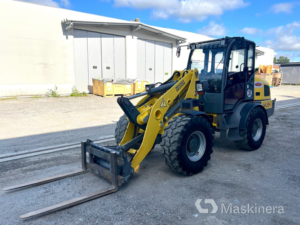 Hjullastare Wacker Neuson WL 54 med redskap - Колёсный погрузчик: фото 1 Hjullastare Wacker Neuson WL 54 med redskap - Колёсный погрузчик: фото 1