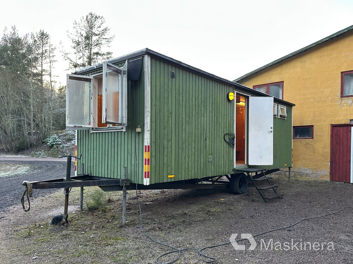 Manskapsbod Arbetsvagn Manskapsbod Arbetsvagn - Жилой контейнер, Прицеп: фото 1 Manskapsbod Arbetsvagn Manskapsbod Arbetsvagn - Жилой контейнер, Прицеп: фото 1
