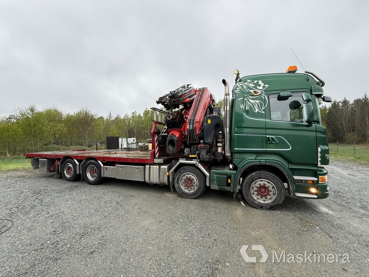Scania R480 / Fassi F950XP / Fruehauf Bodbil Scania R480 med Fassi F950XP kran & jib med Fruehauf bodkärra - Грузовик бортовой/ Платформа, Автоманипулятор: фото 4 Scania R480 / Fassi F950XP / Fruehauf Bodbil Scania R480 med Fassi F950XP kran & jib med Fruehauf bodkärra - Грузовик бортовой/ Платформа, Автоманипулятор: фото 4