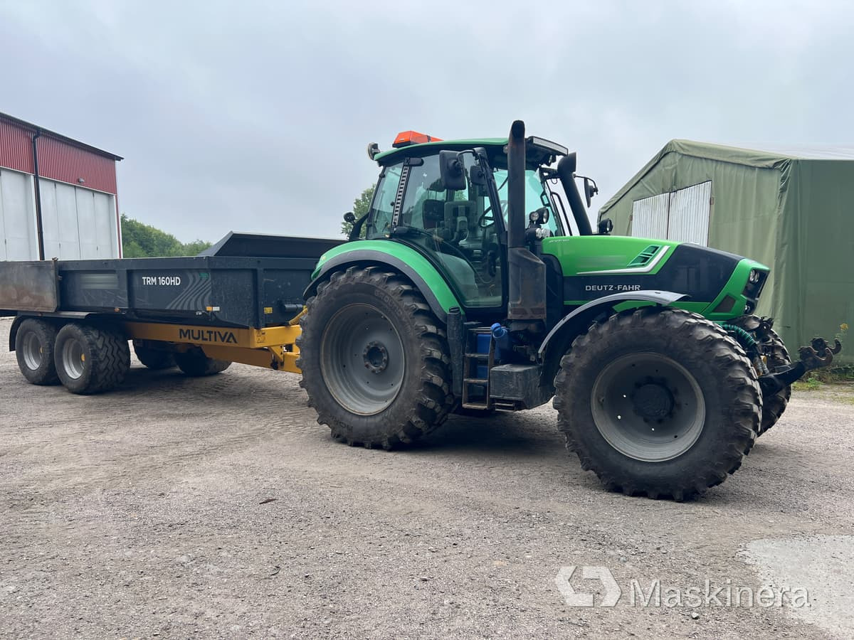 Traktor Deutz-Fahr 6190 med Dumperkärra Multiva TRM160 HD - Трактор: фото 5 Traktor Deutz-Fahr 6190 med Dumperkärra Multiva TRM160 HD - Трактор: фото 5