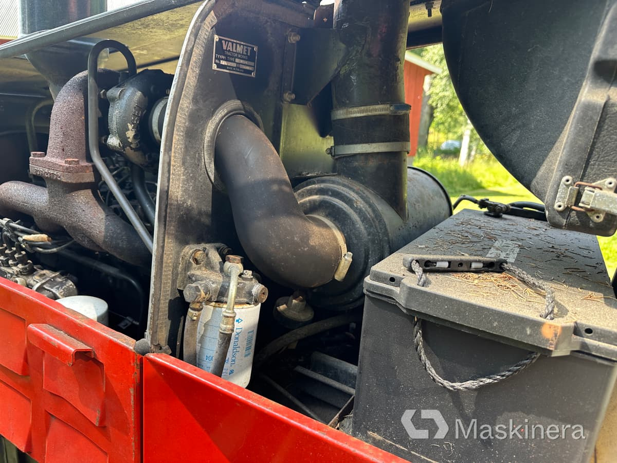 Трактор, Лесной прицеп Traktor Volvo BM 805-4 med skogsvagn och kran: фото 49