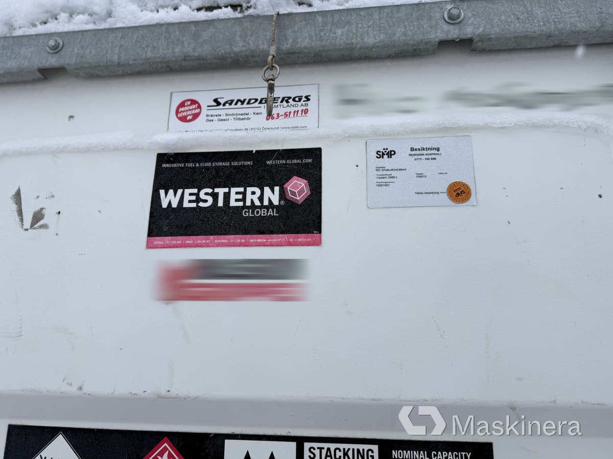 Transcube Global 30 TCG GLB Bränsletank Transcube Global ADR 2980 liter - Резервуар для хранения: фото 5 Transcube Global 30 TCG GLB Bränsletank Transcube Global ADR 2980 liter - Резервуар для хранения: фото 5