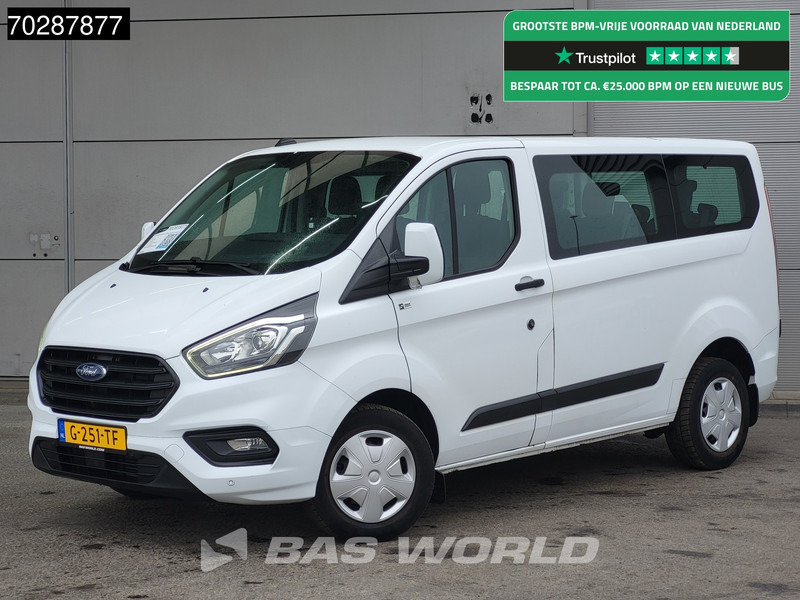Ford Transit Custom 105pk Personenvervoer Incl.BPM/Ex. BTW 9-Persoons Airco Cruise LED Parkeersensoren Taxi Passenger Transport Kombi Tourer Euro6 L - Микроавтобус, Пассажирский фургон: фото 1 Ford Transit Custom 105pk Personenvervoer Incl.BPM/Ex. BTW 9-Persoons Airco Cruise LED Parkeersensoren Taxi Passenger Transport Kombi Tourer Euro6 L - Микроавтобус, Пассажирский фургон: фото 1