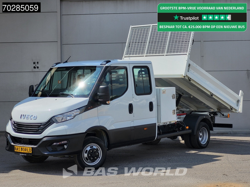 Iveco Daily 35C16 3.0L Open Laadbak met Kist Dubbel Cabine Dubbellucht 3,5t Trekhaak Navi Airco Cruise Camera Euro6 Pritsche Pickup Open Box - Малотоннажный бортовой грузовик: фото 1 Iveco Daily 35C16 3.0L Open Laadbak met Kist Dubbel Cabine Dubbellucht 3,5t Trekhaak Navi Airco Cruise Camera Euro6 Pritsche Pickup Open Box - Малотоннажный бортовой грузовик: фото 1