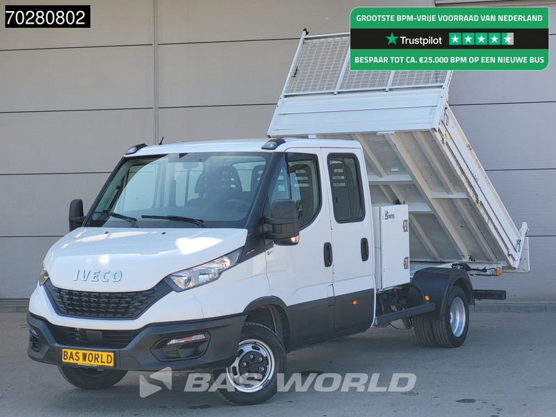 Iveco Daily 35C16 Kipper Dubbel Cabine met Kist Dubbellucht 3,5t Trekhaak Airco Cruise Navi Camera Euro6 Tipper Benne Kieper Airco Dubbel ca - Малотоннажный самосвал: фото 1 Iveco Daily 35C16 Kipper Dubbel Cabine met Kist Dubbellucht 3,5t Trekhaak Airco Cruise Navi Camera Euro6 Tipper Benne Kieper Airco Dubbel ca - Малотоннажный самосвал: фото 1