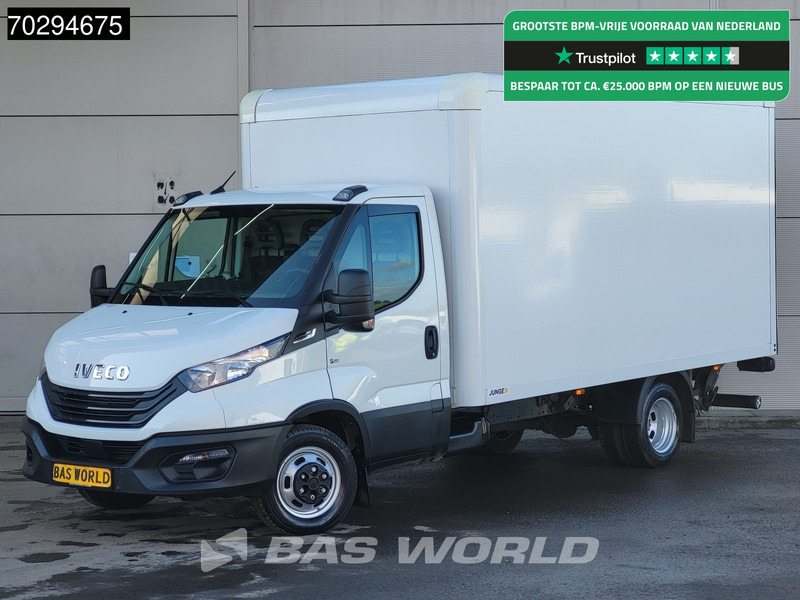 Iveco Daily 35C16 Laadklep Automaat Dubbellucht Bakwagen 160PK Airco Camera Euro6 Meubelbak Koffer Airco - Малотоннажный фургон: фото 1 Iveco Daily 35C16 Laadklep Automaat Dubbellucht Bakwagen 160PK Airco Camera Euro6 Meubelbak Koffer Airco - Малотоннажный фургон: фото 1