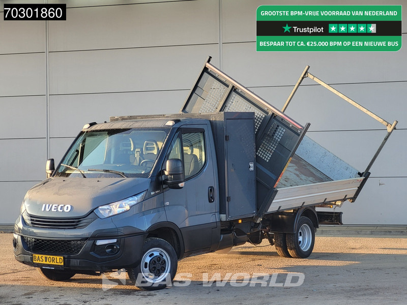 Iveco Daily 35C18 3.0L Driezijdige Kipper Dubbellucht 3,5t Trekhaak 180PK Euro6 Kieper Dreiseitenkipper Tipper Benne Trekhaak - Малотоннажный самосвал: фото 1 Iveco Daily 35C18 3.0L Driezijdige Kipper Dubbellucht 3,5t Trekhaak 180PK Euro6 Kieper Dreiseitenkipper Tipper Benne Trekhaak - Малотоннажный самосвал: фото 1