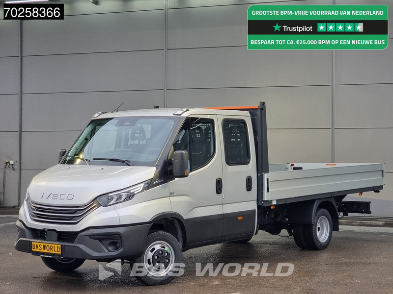 Iveco Daily 35C21 3.0L Automaat 210PK 2025-Model Open laadbak Dubbel Cabine Dubbellucht CarPlay ACC LED 3,5T Trekvermogen Euro6 Pritsche Pic - Малотоннажный бортовой грузовик: фото 1 Iveco Daily 35C21 3.0L Automaat 210PK 2025-Model Open laadbak Dubbel Cabine Dubbellucht CarPlay ACC LED 3,5T Trekvermogen Euro6 Pritsche Pic - Малотоннажный бортовой грузовик: фото 1